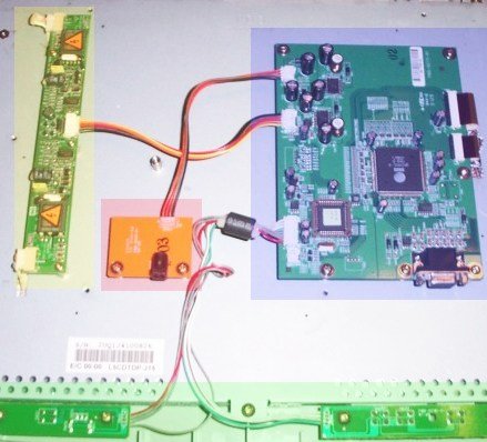 Membuat Proyektor LCD dari OHP Cml_151-internals